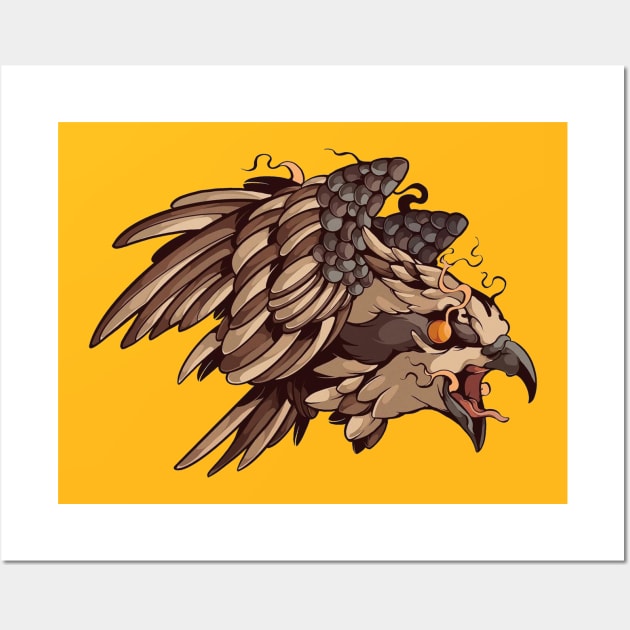 eagle Wall Art by i want money